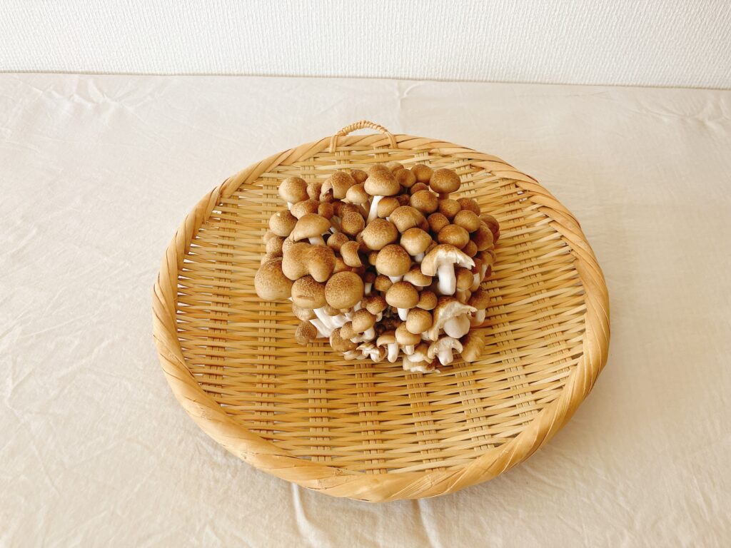 坂ノ途中の旬のお野菜セットMサイズで届いたブナシメジ