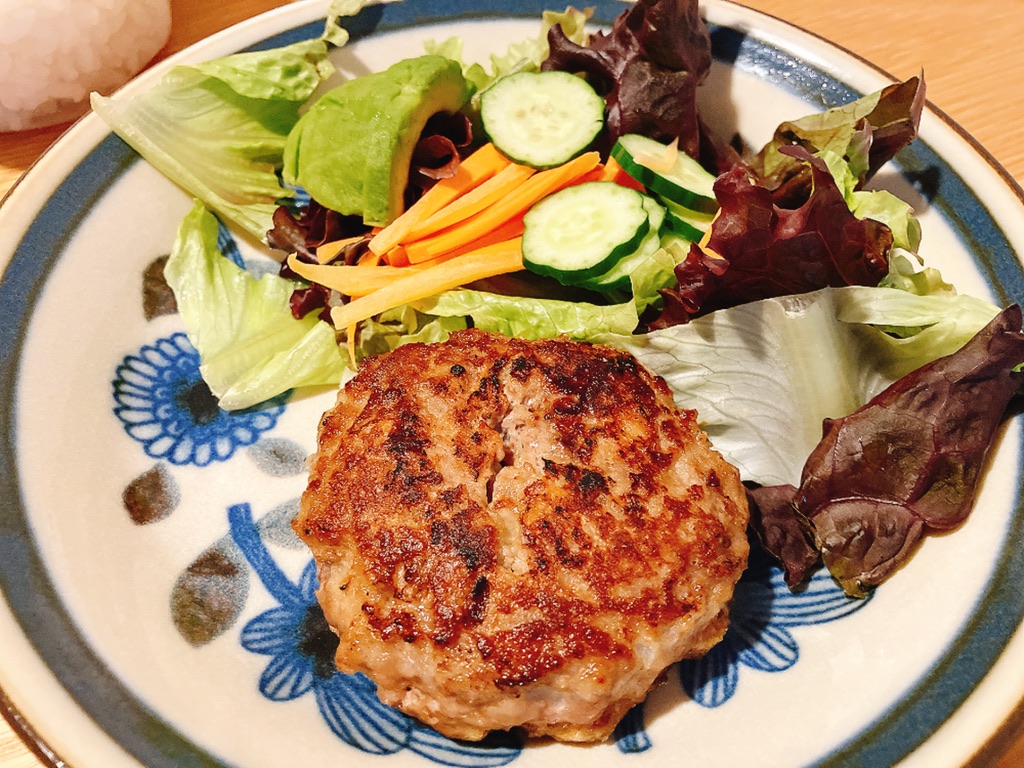 坂ノ途中の玉ねぎで作ったハンバーグ