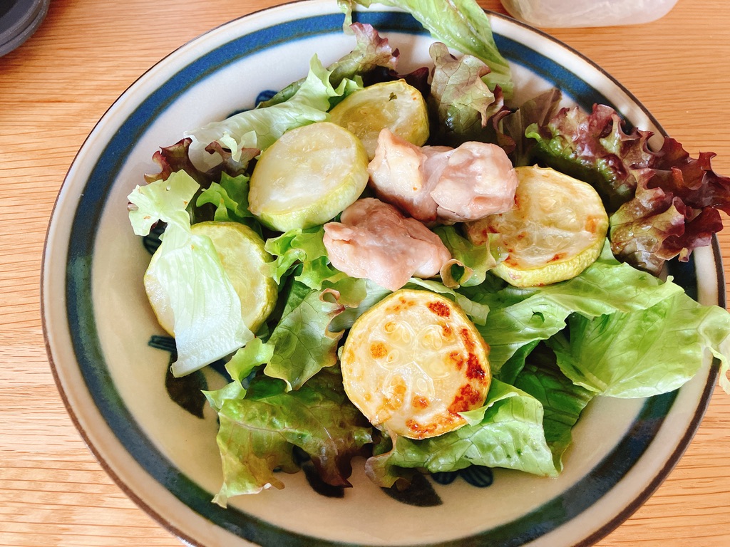 坂ノ途中の野菜で作ったサラダ